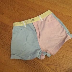 Multicolor shorts